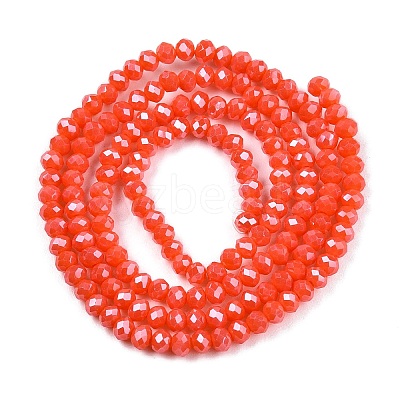 Electroplate Glass Beads Strands EGLA-A044-P2mm-A21-1