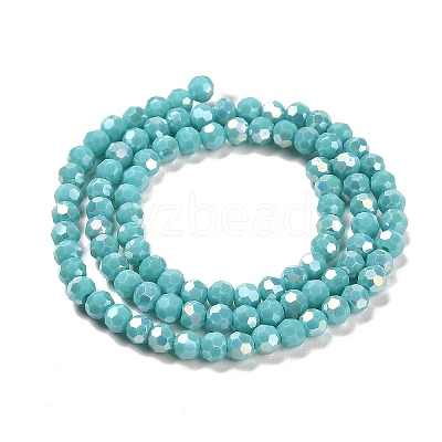 Opaque Glass Beads Stands EGLA-A035-P4mm-B12-1