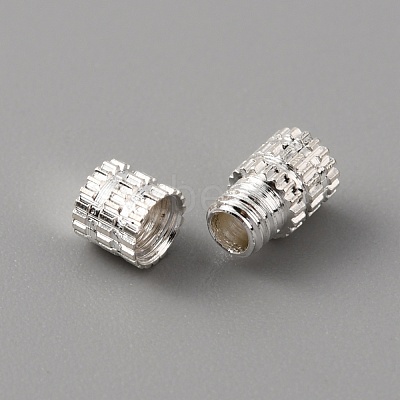 Brass Screw Clasps KK-WH0047-55S-1