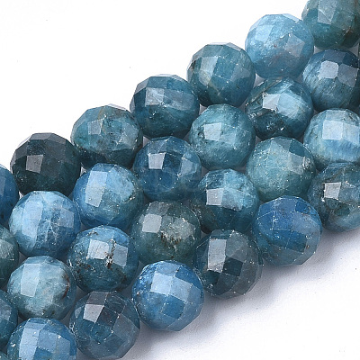 Natural Apatite Beads Strands X-G-S345-8mm-008-1
