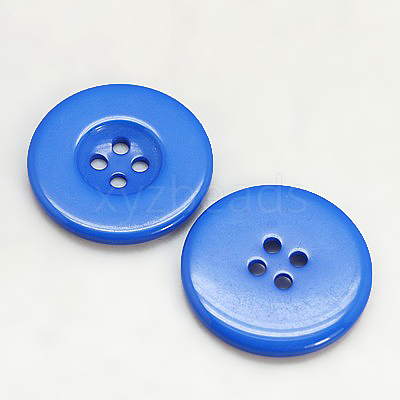 Resin Buttons RESI-D033-25mm-10-1
