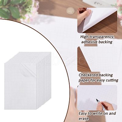 Transparent PET Laminating Film AJEW-WH0709-425-1