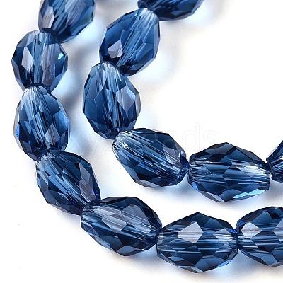 Transparent Glass Beads Strands X-EGLA-N013-T6mm-D28-1