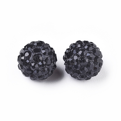 Pave Disco Ball Beads RB-Q195-14mm-280-1