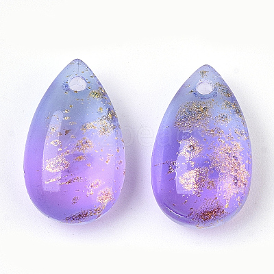 Two Tone Transparent Spray Painted Glass Charms LS-X-GLAA-T017-02-B02-1