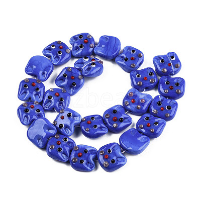 Handmade Lampwork Beads LAMP-N029-012B-1