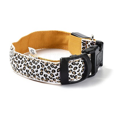 Adjustable Polyester LED Dog Collar MP-H001-A02-1