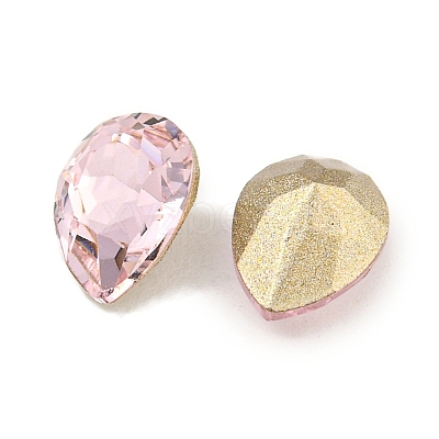 Glass Rhinestone Cabochons RGLA-L029-19C-223-1