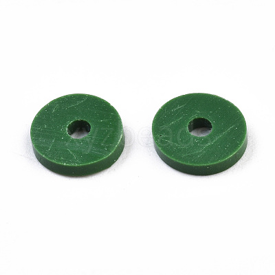 Handmade Polymer Clay Beads CLAY-R067-8.0mm-B46-1