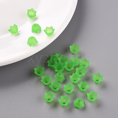 Transparent Acrylic Beads Caps LS-X-PL543-9-1