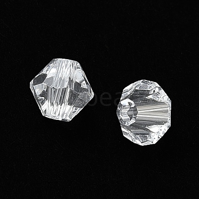 Imitation Austrian Crystal Beads SWAR-F022-4x4mm-001-1
