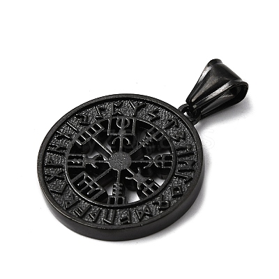 304 Stainless Steel Pendants STAS-I370-02EB-02-1