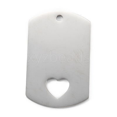 Non-Tarnish 304 Stainless Steel Pendants STAS-G251-04B-P-1