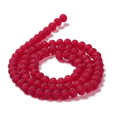 Transparent Glass Beads Strands EGLA-A034-T2mm-MD07-1