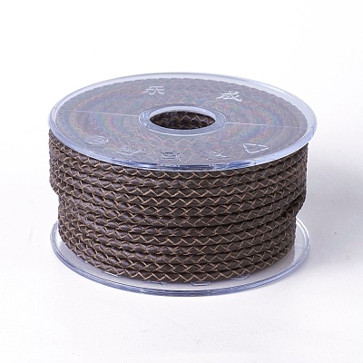Braided Cowhide Cord WL-I004-3mm-B-13-1