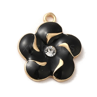Flower Alloy Enamel Pendants LS-ENAM-A007-03KCG-03-1