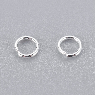 Tarnish Resistant 304 Stainless Steel Open Jump Rings STAS-E464-09A-S-1