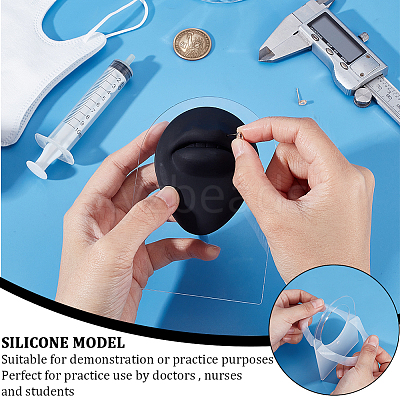 Soft Silicone Flexible Model Body Part Displays ODIS-WH0061-29A-1