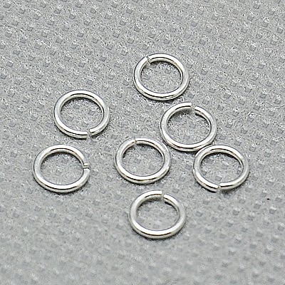 925 Sterling Silver Open Jump Rings STER-A005-28-1