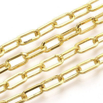 Unwelded Iron Paperclip Chains CH-S125-02E-G-1