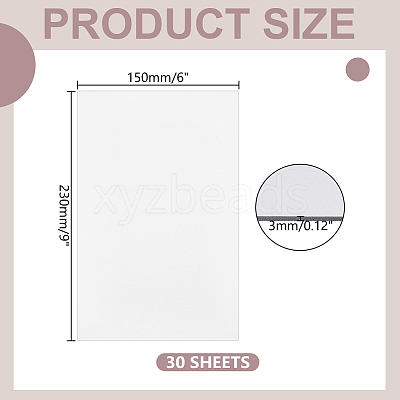 Rectangle EVA Foam Board AJEW-WH0643-043B-02-1