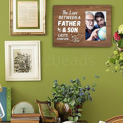 Father's Day Wood Photo Frame Stands ODIS-WH20006-004-1