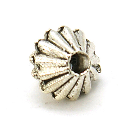 Tibetan Style Spacer Beads X-TIBEB-E027-AS-1