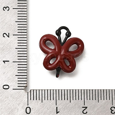 Red and Black Double Screen Alloy Pendants FIND-Z067-01B-03-1