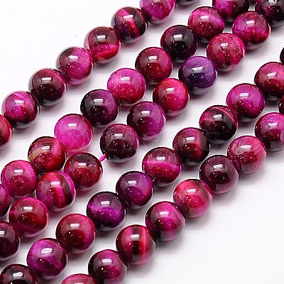 Natural Tiger Eye Beads Strands G-G544-12mm-02-1