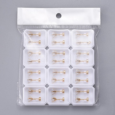 304 Stainless Steel Earlobe Plugs STAS-I113-24G-1