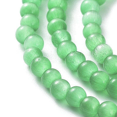 Cat Eye Beads Strands CE-F022-4mm-08-1