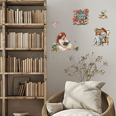 3 Sheets 3 Styles PVC Waterproof Decorative Stickers DIY-WH0404-106-1