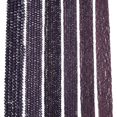 Opaque Solid Color Imitation Jade Glass Beads Strands EGLA-A044-P2mm-D11-1
