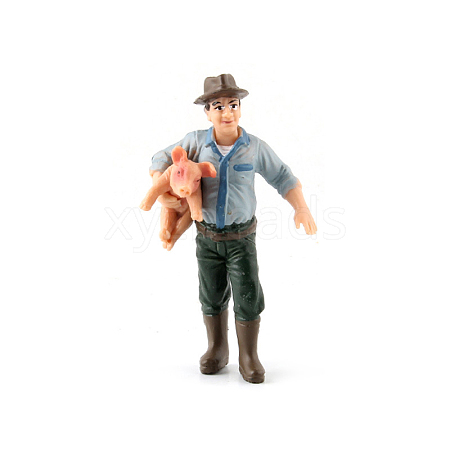 Mini PVC Farm Hand Figures MIMO-PW0001-182P-1