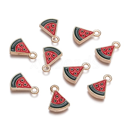 Alloy Enamel Charms X-PALLOY-N0118-250-1