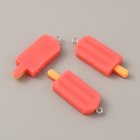 Opaque Resin Pendants LS-RESI-CJC0020-09D-1