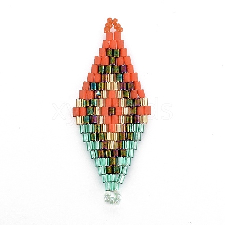 MIYUKI & TOHO Handmade Japanese Seed Beads Links SEED-E004-A05-1