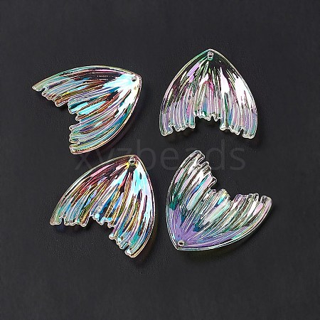 Transparent Acrylic Pendants OACR-C009-16-1