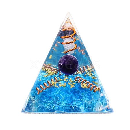 Orgonite Pyramid Resin Energy Generators PW-WG17641-05-1