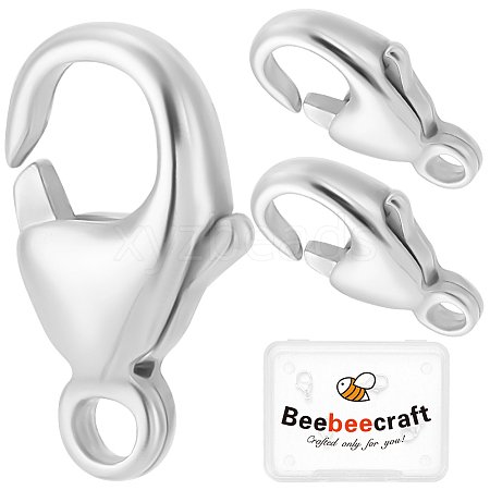5Pcs 925 Sterling Silver Lobster Claw Clasps STER-BBC0007-83-1