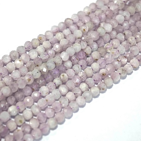 Natural Kunzite Beads Strands G-C009-A09-01-1