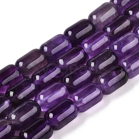 Natural Amethyst Beads Strands G-G980-38-1