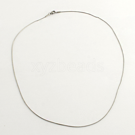 Tarnish Resistant 304 Stainless Steel Chain Necklaces NJEW-R223-11-1