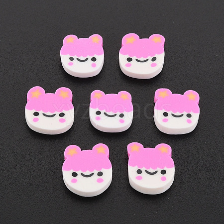 Handmade Polymer Clay Cabochons CLAY-N006-141-1