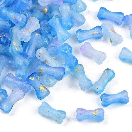 Gradient Color Transparent Acrylic Beads OACR-M023-01H-1