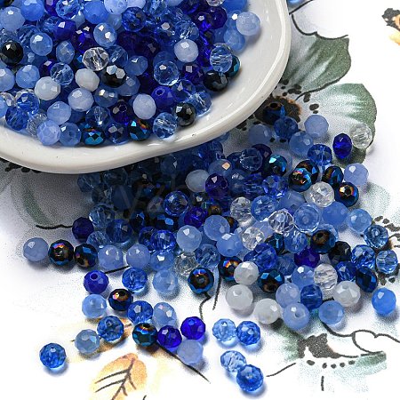 Transparent Glass Beads GLAA-G116-04D-1