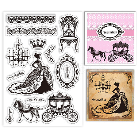 Custom PVC Plastic Clear Stamps DIY-WH0448-0675-1