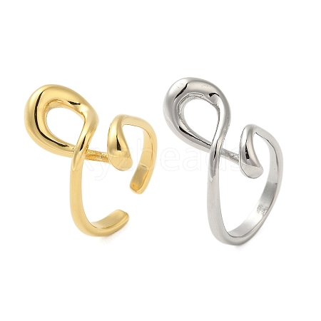 304 Stainless Steel Rings for Women RJEW-U013-02G-1