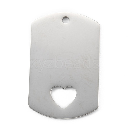 Non-Tarnish 304 Stainless Steel Pendants STAS-G251-04B-P-1