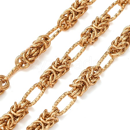 304 Stainless Steel Knot Link Chains CHS-A021-06A-G-1